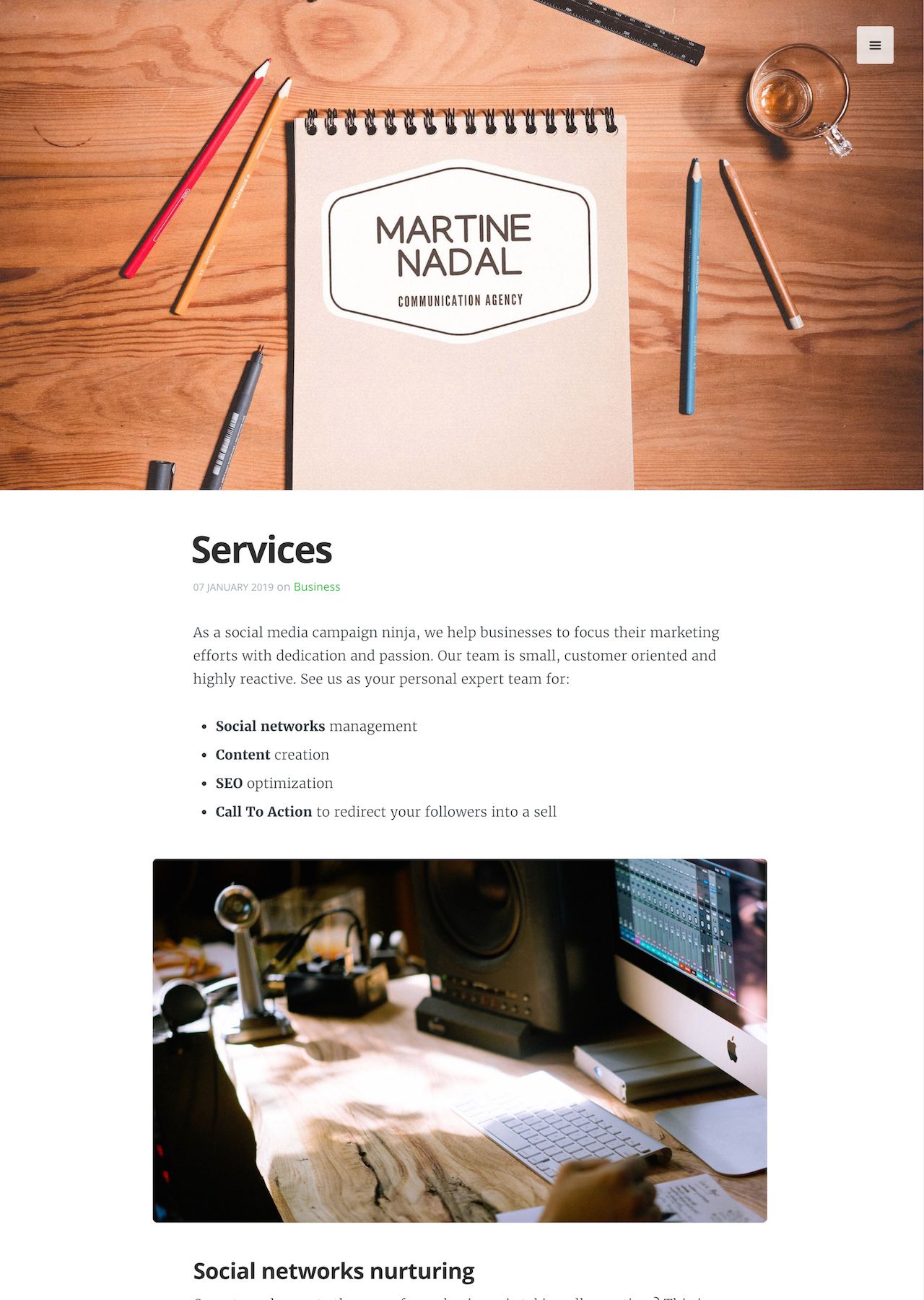 Image header ideas for your website